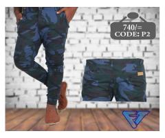 Menz Slim Fit Stretch Cargo
