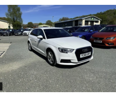 2018(68) A3 TDI SE TECHNIK, 1.6L DIESEL, MANUAL, ULEZ, 5 DORR, WHITE, 68 MPG