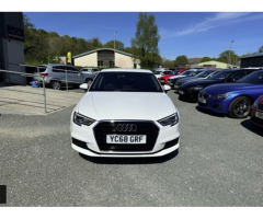 2018(68) A3 TDI SE TECHNIK, 1.6L DIESEL, MANUAL, ULEZ, 5 DORR, WHITE, 68 MPG