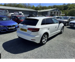 2018(68) A3 TDI SE TECHNIK, 1.6L DIESEL, MANUAL, ULEZ, 5 DORR, WHITE, 68 MPG - Image 6/6