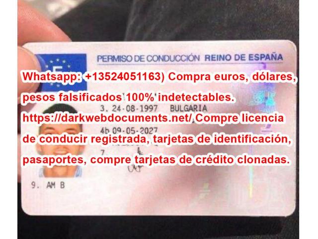 Watsap +16465806302, Buy registered driving license. buy undetectable counterfeit euro. - 3/4